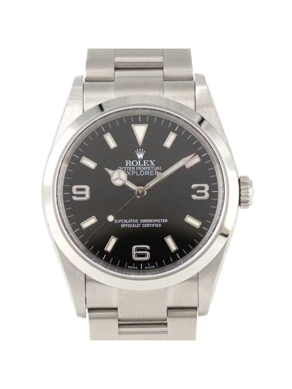 Rolex Explorer I SS Automatic Watch